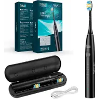 Krüger&Matz Teesa Sonic 2 Schallzahnbürste, 5 Modi, 2 Köpfe, Etui, USB-C, wasserfest, 38.400 Bewegungen