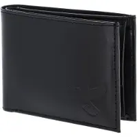 OXMOX Leder Geldbörse Leather RFID Protect Pocketbörse Freedom Pigeon Embossed Black schwarz