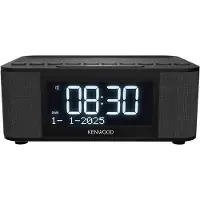 Kenwood CR-ST 55 DAB, Uhr, DAB, DAB+, FM, Schwarz, Tasten, Radio/Summer, Akku