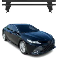 Menabo Dachträger Grundtäger für Toyota Camry XV70 2017-2025 ABE Alu Schwarz 2x