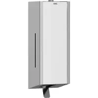 Kwc AR Schaumseifenspender, EXOS, Edelstahl, AP, 120x326x120 mm, Front ESG weiß