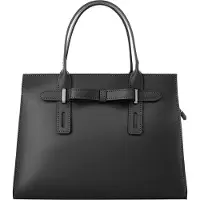 Cluty Henkeltasche echt Leder, Made in Italy