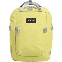 Eoto Schulrucksack Rucksack mit Laptopfach Small16 Backpack 16L Lime Yellow hellgelb