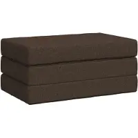 vidaXL Klappsofa Bett 100 x 67 x 45 cm Taupe