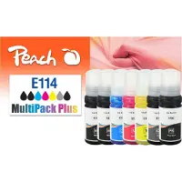 Peach 321707, Standardertrag, Schwarz, Cyan, Grau, Magenta, Gelb, 70 ml, 70 ml, 7 Stück(e), Multipack
