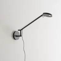 Artemide Demetra Micro Parete LED-Wandleuchte-Anthrazit-mit LED (3000K)