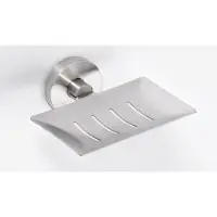 Bemeta Rechteckige Seifenschale NEO aus Edelstahl 5,5x11,5x12,5cm