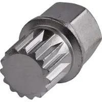 SW-Stahl 02382L-17 Felgenschloss-Demontage-Adapter I geeignet für VW I Adapter ABC4 I Demontage Werkzeug zum Lösen der Radsicherung I Lösewerkzeug für Felgenschlösser I Felgenschloss Ausdreher