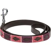 Georg Kieffer Sattlerwarenfabrik Kieffer Hundeleine BUENOS AIRES in verschiedenen Farben, Farbe:braun, Größe:160 cm-mit Chrom-BeschlägenB - burgund/fuchsia/pink