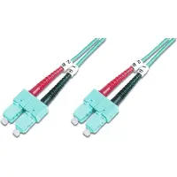 Digitus LWL Multimode OM 3 Patchkabel, SC / SC, 3 m, I-VH, OM3, SC, SC