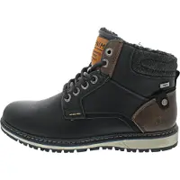Tom Tailor Schnürstiefel Schwarz