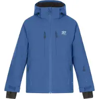 2117 of Sweden Lauker Kinder Skijacke mit abnehmbarer Kapuze blau 140