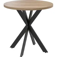 HOMCOM Esstisch 75 x 75 cm rund Küchentisch für 2-4 Personen mit Spinnenfuß