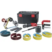 Flex BSE 14-3 INOX Set, Schwingschleifer, Schwarz, Rot, 1000 RPM, 3500 RPM, 1,9 cm, AC