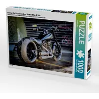 CALVENDO Harley-Davidson Custom Softail Slim S 300 1000 Teile Puzzle quer 640x480mm, Wolf Volker; 7443568