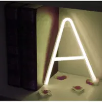 Kopper-24 LED NEON Buchstaben - weißes kaltes Licht - A