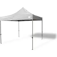 Grasekamp Faltpavillon Modena 3x3m grau extra starkes Gestell