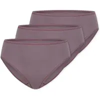 Schiesser Slip "Essentials", Damen, Gr. 42, Single Jersey, weiß (312, mauve), Single Jersey, Obermaterial: 95% Baumwolle, 5% Elasthan, figurbetont, Unterhosen Slip, mit perfekter Passform