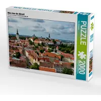 CALVENDO Puzzle Blick über die Altstadt 2000 Teile Puzzle quer | 2000 Teile Lege-Größe 90x67cm Foto-Puzzle für glückliche Stunden