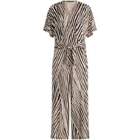 Betty Barclay Jumpsuit "Jumpsuit mit Eingrifftaschen", Damen, Gr. 42, EURO, schwarz (schwarz, beige), Obermaterial: 95% Viskose LENZING LenzingCV. 5% Elasthan EL., Overalls Jumpsuit