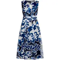 Betty & Co Betty&Co Chiffonkleid "Damen ohne Arm" Ohne Tasche