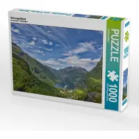 CALVENDO Geirangerfjord 1000 Teile Puzzle quer 640x480mm, Wittich Reinhold; 7458954