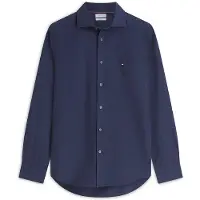 Tommy Hilfiger Hemd Gmd MW0MW43298 Dunkelblau Regular Fit