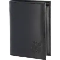 OXMOX Leder Geldbörse Leather RFID Protect Kombibörse Turtle 2.0 Embossed Black schwarz