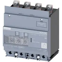 Siemens residual current device RCD520B Basic RCD type B or B+ load-side mounted rated resid. current 0.03...5A adjustable tv 0...10,000ms 4