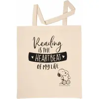 United labels bag shopping - natural - Heartbeat
