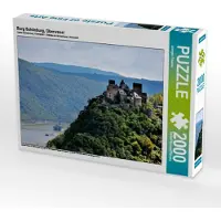 CALVENDO Puzzle Burg Schönburg, Oberwesel 2000 Teile Puzzle quer | 2000 Teile Lege-Größe 90x67cm Foto-Puzzle für glückliche Stunden