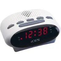 Alecto ICR-210 FM-Uhrenradio & Radiowecker. wei