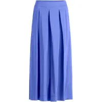 Betty Barclay Hosenrock "Hosenrock mit Bundfalten", Damen, Gr. 38, blau (adria blau), Einsatz: 3% Elasthan EL. 71% Baumwolle CO. 26% Polyamid PA., Röcke Hosenrock