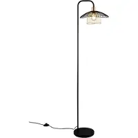 TRIO Reality Leuchten Stehleuchte LAURIS BHT 37.50x155x30 cm schwarz