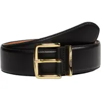 Marc O'Polo Leder-Gürtel in Schwarz - 85