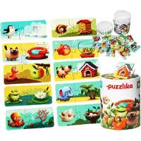 Cubika Eitech GmbH P13074 Puzzle Spielzeug, Mehrfarbig