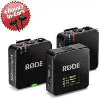 Rode Mikrofon-Funksystem Wireless GO Gen 3 + Bonus In-Ear Kopfhörer