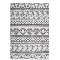 Kayoom Yoga 500 Anthrazit / Elfenbein 80cm x 150cm