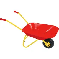 Vedes Kinder Metallschubkarre rot - Outdoor Active - 559