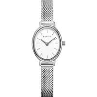 Bering 11020-004 Damenuhr, Milanaise, Silber\Weiß