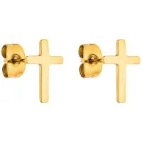 Purelei Ohrringe Tiny Cross Gold | Gr.: onesize