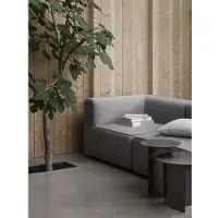 Blomus Oru Beistelltisch M Burned Metall - , Metallisch, für Wohnzimmer, Metall