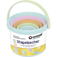 Spielstabil Stapelbecher-Set pastell 5-teilig
