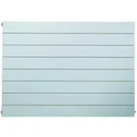 Purmo Design-Heizkörper „Narbonne“ 110 × 71,8 cm in Verkehrsweiß (RAL 9016)
