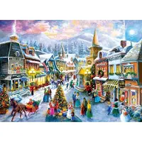 Master Pieces Puzzle Victorian Holidays 1000 Teile Weihnachtsmotiv