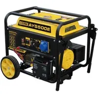 MAESTRO FERRETERO Benzingenerator 5500 W mit Kiotsu OHV Stage V Motor, Elektrostart und AVR Kupferalternator