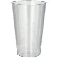 Papstar Starpak 50 Trinkbecher, PS glasklar