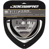 Jagwire Schaltzugset Elite Sealed 1x Road & Mountain Weiß - Vollständiger Sch...