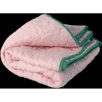 Rice Steppdecke Flower Pattern aus Baumwolldecke in rosa | Gr.: onesize