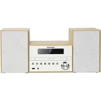 Blaupunkt MS45BT, Heim-Audio-Mikrosystem, Beige, 1 Disks, Ablage, 50 W, Kabellos